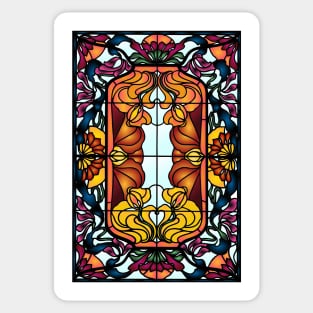 Stained Glass 12 (Style:26) Sticker